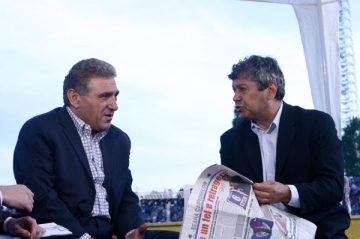 Mircea Lucescu atacat de Giovani Becali