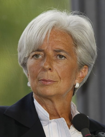 Christine Lagarde, prima femeie in toate