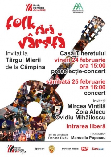 "Folk fara varsta", invitat special la Targul Mierii Campina 2012 