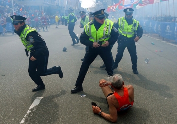 Boston Marathon: mesaj dintr-o suflare