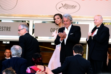 Alain Delon nu s-a recunoscut in filmul vizionat la Cannes 2013