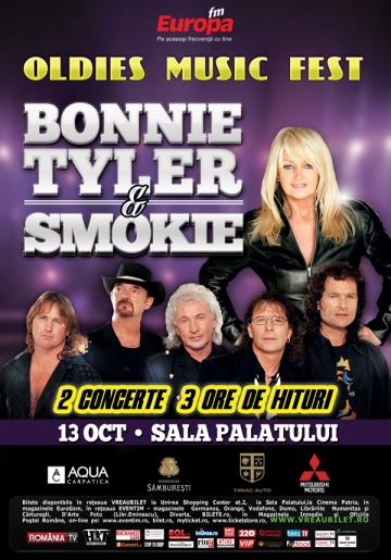 Pregatiri in linie dreapta pentru concertele Bonnie Tyler & Smokie de la Sala Palatului